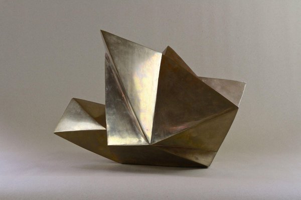 Modern Bronze Crystal Sculpture by M. Treml, Austria, 2019-TQA-1419936