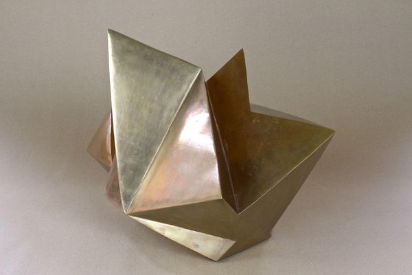 Modern Bronze Crystal Sculpture by M. Treml, Austria, 2019-TQA-1419936