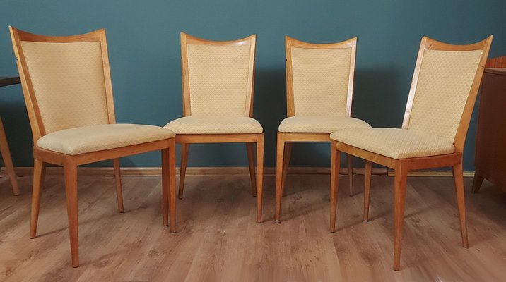 Modern Chairs, Denmark, 1950s, Set of 4-KDW-1752638