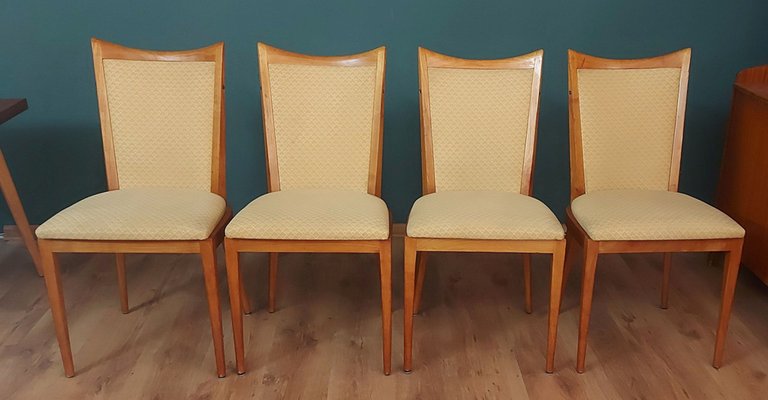 Modern Chairs, Denmark, 1950s, Set of 4-KDW-1752638