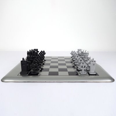 Modern Chess Board & Pieces by Javier Mariscal, Set of 33-RY-1171943