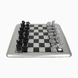 Modern Chess Board & Pieces by Javier Mariscal, Set of 33-RY-1171943