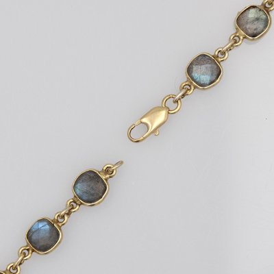 Modern Creation Labradorites Vermeil Necklace from Baume-OLU-1732552