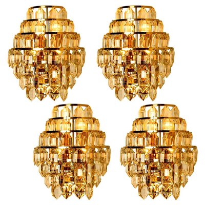 Modern Crystal Glass Wall Sconce from Bakalowits & Söhne, 1960s-VDW-993084