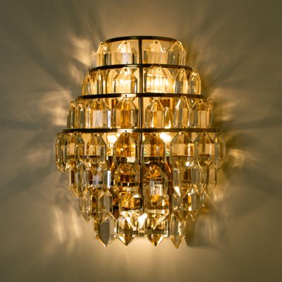 Modern Crystal Glass Wall Sconce from Bakalowits & Söhne, 1960s-VDW-993084