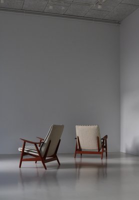 Modern Danish Armchairs by Søren Willadsen attributed to Illum Wikkelsø, 1950s, Set of 2-WRF-1740052