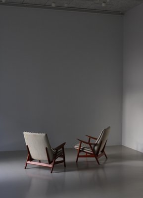 Modern Danish Armchairs by Søren Willadsen attributed to Illum Wikkelsø, 1950s, Set of 2-WRF-1740052