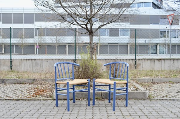 Modern Danish Model J-151 Beech Dining Chairs by Erik Ole Jorgensen for Kvist Mobler, 1960s, Set of 2-UF-1374408