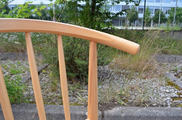 Modern Danish Model J-151Beech Dining Chair by Erik Ole Jorgensen for Kvist Mobler, 1960s-UF-1374409