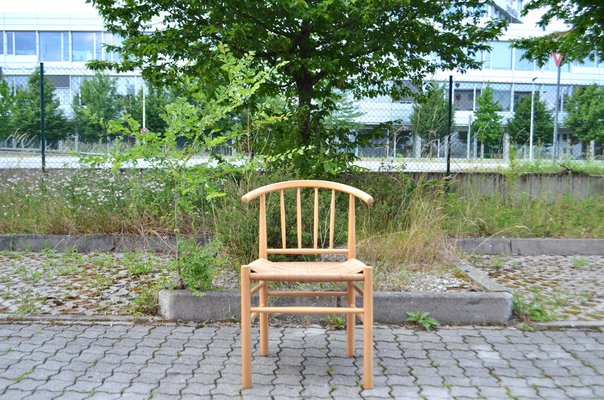 Modern Danish Model J-151Beech Dining Chair by Erik Ole Jorgensen for Kvist Mobler, 1960s-UF-1374409