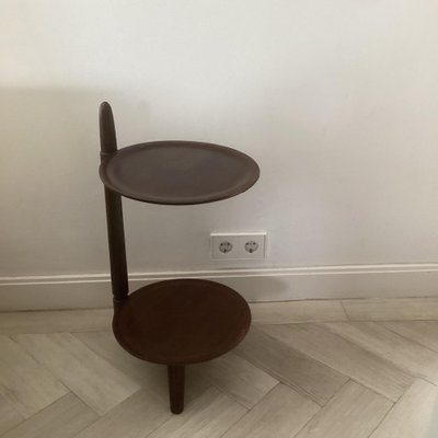 Modern Danish Teak and Oak Side Table by Edmund Jørgensen, 1950s-SU-1816735