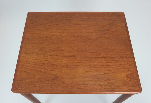 Modern Danish Teak Nesting Tables, 1960s, Set of 3-FH-2033963