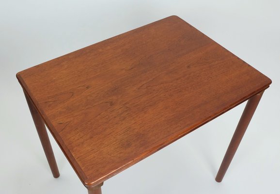 Modern Danish Teak Nesting Tables, 1960s, Set of 3-FH-2033963