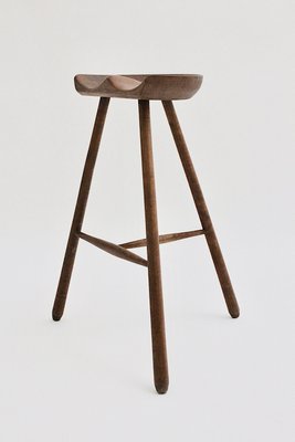 Modern Danish Teak Stool by Arne Hovmand-Olsen, 1960s-NB-1071289