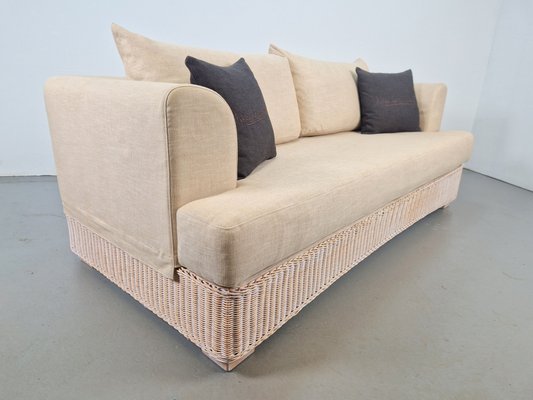 Modern Dolcefarniente Leda Outdoor Wicker Sofa from DFN SRL Italy-AXJ-1813850