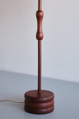 Modern Floor / Table Lamp in Teak Wood, Sweden, 1950s-FMT-1762982