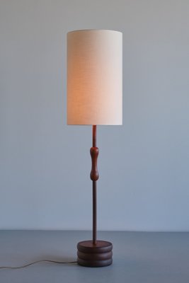 Modern Floor / Table Lamp in Teak Wood, Sweden, 1950s-FMT-1762982