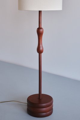 Modern Floor / Table Lamp in Teak Wood, Sweden, 1950s-FMT-1762982