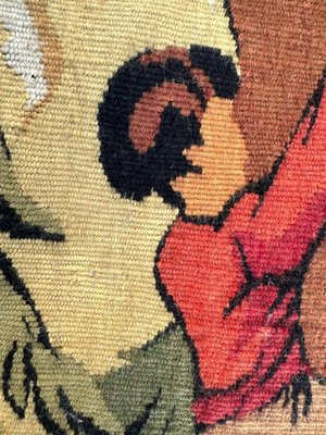 Modern French Aubusson Tapestry Guy Laval from Bobyrugs, 1930s-YMM-1799917