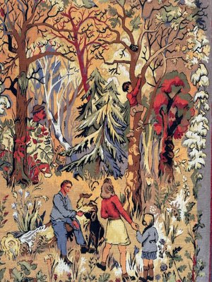 Modern French Aubusson Tapestry Guy Laval from Bobyrugs, 1930s-YMM-1799917