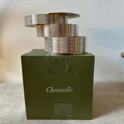 Modern French Silver Plated Jewelry Box from Christofle, 1990s-NMK-1824691