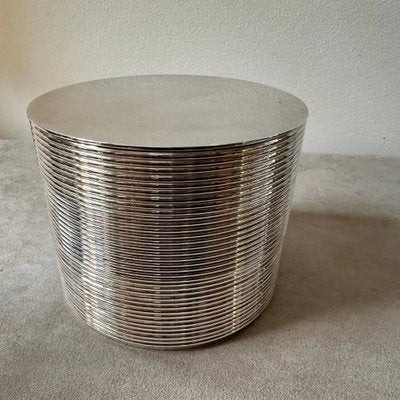 Modern French Silver Plated Jewelry Box from Christofle, 1990s-NMK-1824691