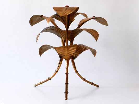 Modern German Palm Leaves Coffee Table by Hans Kögl, 1970s-WPT-1336540