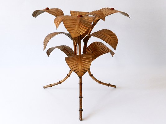 Modern German Palm Leaves Coffee Table by Hans Kögl, 1970s-WPT-1336540