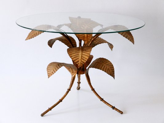 Modern German Palm Leaves Coffee Table by Hans Kögl, 1970s-WPT-1336540