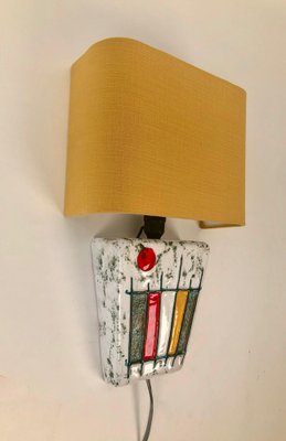 Modern Hungarian Wall Light from The Studio Ceramics Movement, 1950s-BAF-1451959