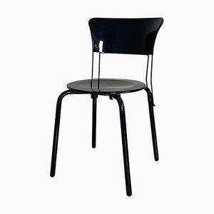 Modern Italian Black Metal Ibisco Chair by Raimondi for Molteni & Consonni, 1980s-GDD-1446858