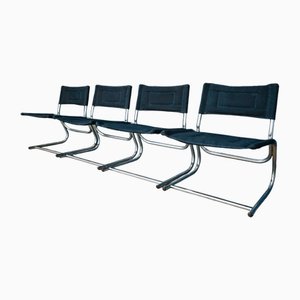 Modern Italian Lounge Chairs, 1970s, Set of 4-AIU-1793816