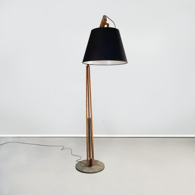 Modern Italian Wooden and Iron Floor Lamp Golia, 2000s-GDD-1343260