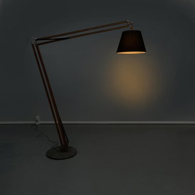 Modern Italian Wooden and Iron Floor Lamp Golia, 2000s-GDD-1343260