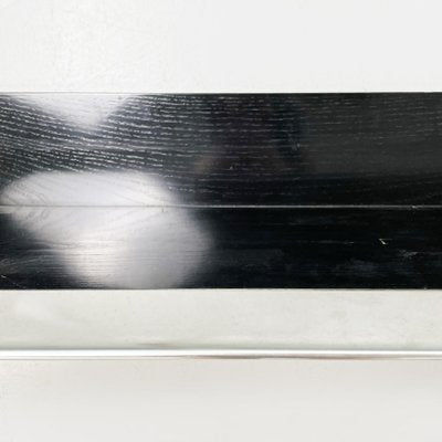 Modern Italian Wooden Steel Shelf, 1980s-GDD-1331202