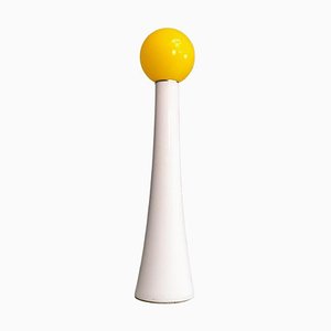 Modern Italian Yellow Glass Floor Lamp by Annig Sarian for Kartell, 1970s-GDD-1351667