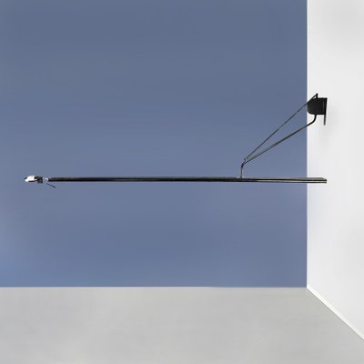 Modern Metal Wall Lamp Halley by Colombo and Barbaglia for Italiana Luce, 1980s-GDD-1343271