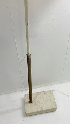 Modern Modulable Floor Lamp with Travertine Base, Italy, 1970s-FGA-1326841