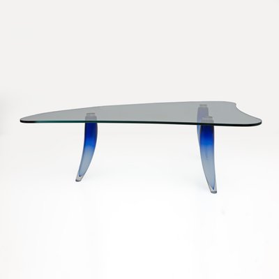 Modern Murano Glass Coffee Table attributed to Seguso for Roche Bobois, 1990s-FER-2018331