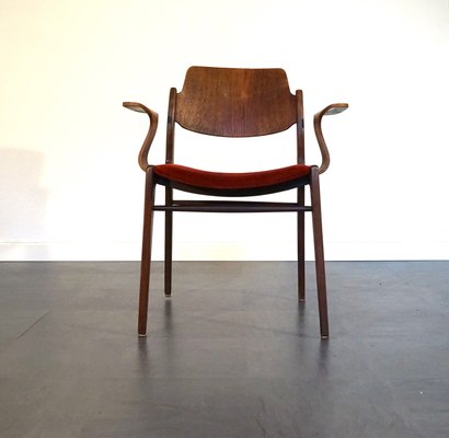 Modern Plywood Armchair by Hartmut Lohmeyer for Wilkhahn, 1950s-CIP-2023718