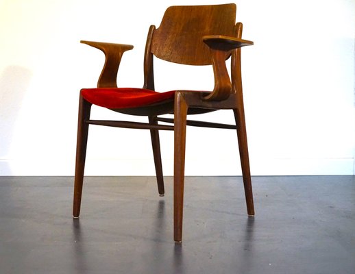 Modern Plywood Armchair by Hartmut Lohmeyer for Wilkhahn, 1950s-CIP-2023718