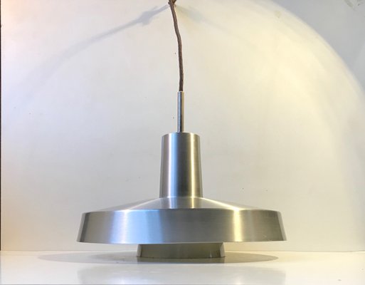 Modern Scandinavian Aluminium Ceiling Lamp by Eva & Niels Koppel for Lyfa, 1970s-LCR-859830