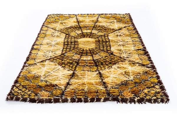 Modern Scandinavian Rya Rug by Marianne Richter for Ab Wahlbecks, 1970s-LTQ-1728836