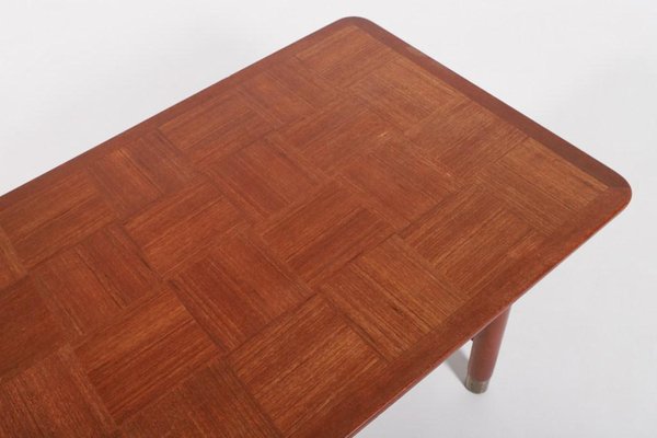 Modern Scandinavian Teak Coffee Table by Carl-Axel Acking, Sweden, 1960s-KMC-956857