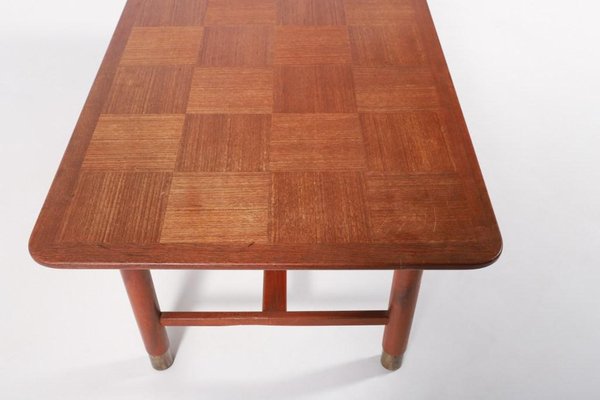 Modern Scandinavian Teak Coffee Table by Carl-Axel Acking, Sweden, 1960s-KMC-956857