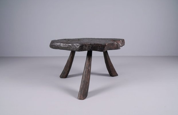 Modern Sculptural Rustic Coffee Table in the style of Alexandre Noll-KQB-1413856