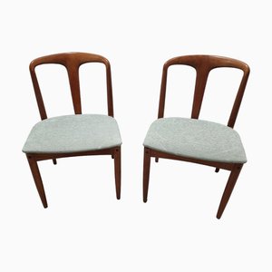 Modern Teak Juliane Dining Chairs attributed to J. Andersen, Set of 2-SAK-1772398