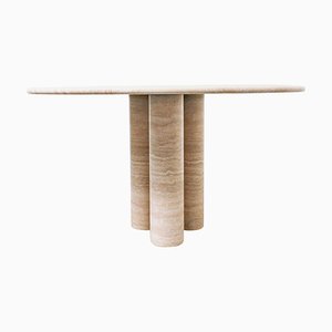 Modern Travertine Dining Table in the Style of Mario Bellini, Italy-FGA-969515