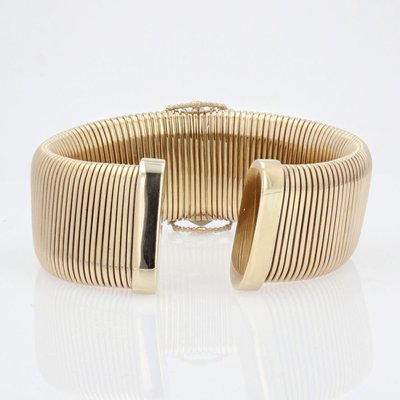 Modern Vermeil Scarab Beetle Bracelet-OLU-1144599