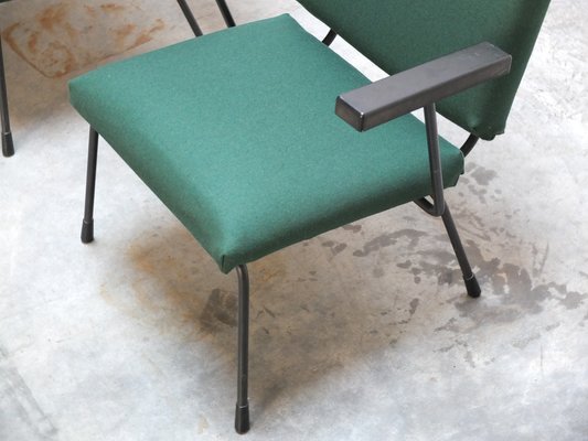 Modernist 1401 Easy Chairs by Wim Rietveld for Gispen, 1950s, Set of 2-MHV-1231742